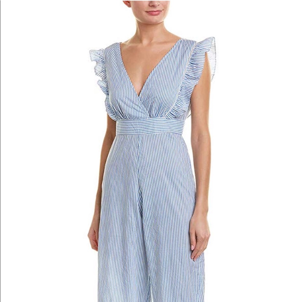 Striped jumpsuit NWT